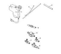 Масляный бак, Aramark Engines 2-Х ТАКТНОГО ПЛМ MERCURY 60 Серийный номер от 00G760300 до 0T979999