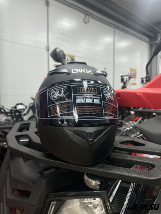 Шлем интеграл HETOSHI XD1-237 цв. Темно-серый  р. M