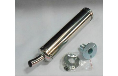 Глушитель 4Т 139QMB (60x280mm); (прямоточный) ТИП2