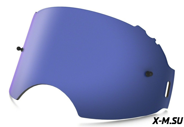 Линза Oakley Airbrake PRIZM MX синяя Iridium одинарная (101-133-013)
