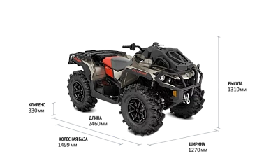 Квадроцикл BRP CAN-AM OUTLANDER X MR 1000R