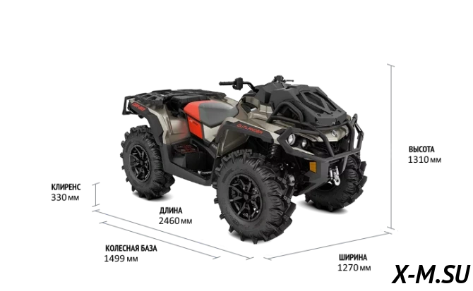 Квадроцикл BRP CAN-AM OUTLANDER X MR 1000R